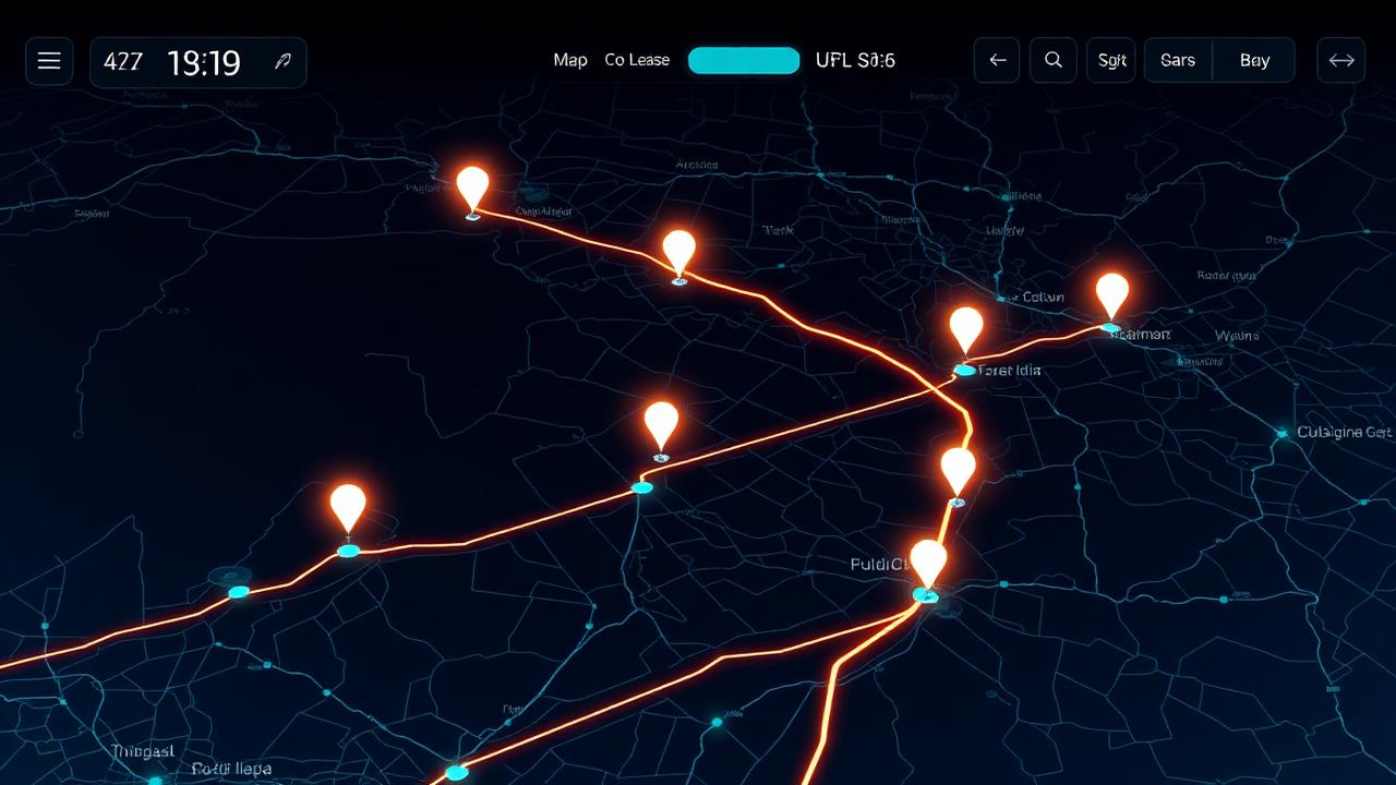 GPS tracking visualization